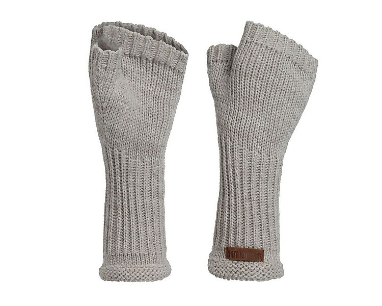 Knit Factory Strickhandschuhe Cleo Handstulpen Iced Clay (1-St) Handschuh H günstig online kaufen