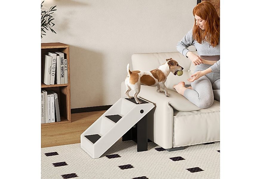 PawHut Haustiertreppe für Sofa, Bett (faltbare, tragbare Katzentreppe, 1-St günstig online kaufen