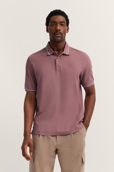 bugatti Poloshirt "Modern Fit" Basic Essential aus Baumwolle günstig online kaufen