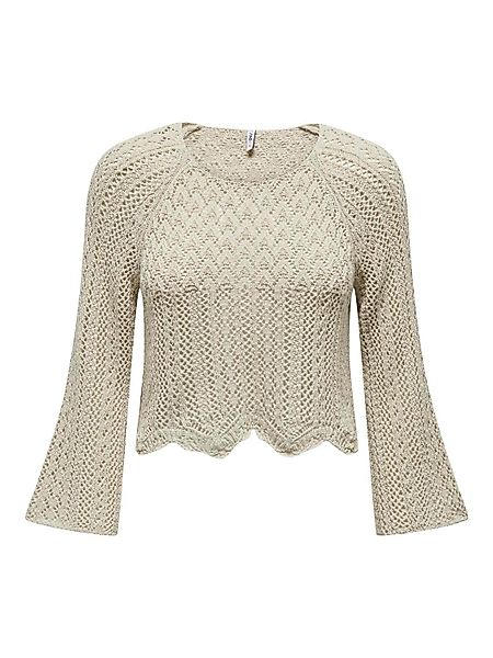ONLY Strickpullover Eleganter Strickpullover 3/4 Arm günstig online kaufen
