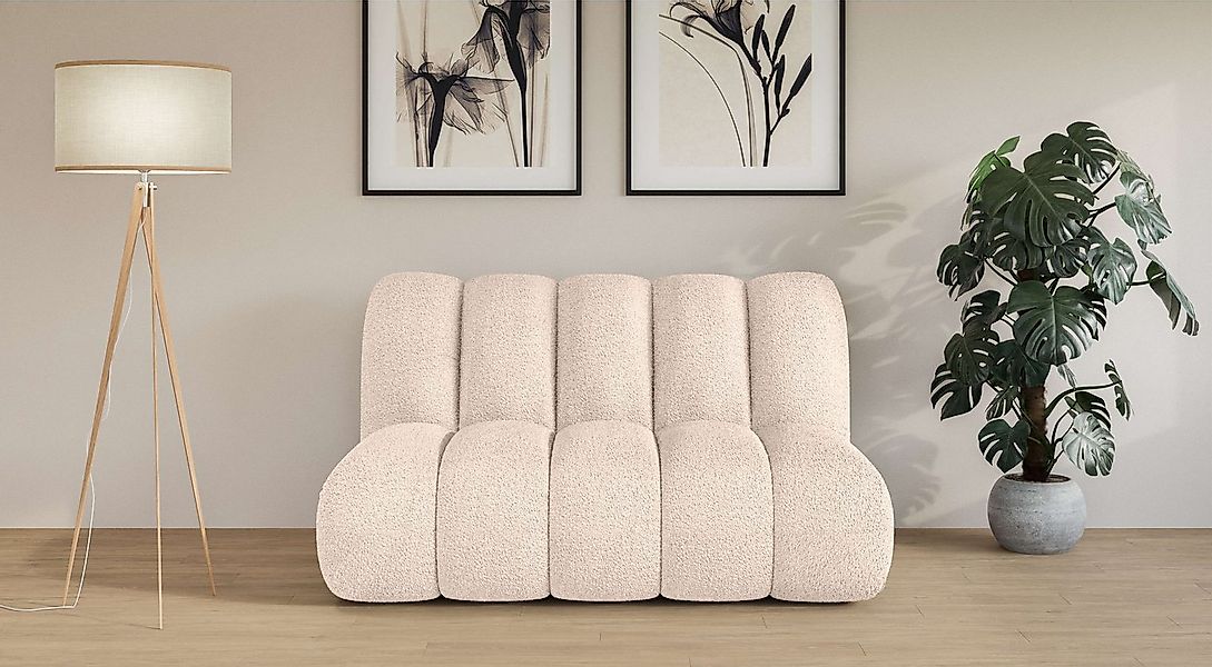 LeGer Home by Lena Gercke 2-Sitzer "Priya Designersofa, moderne Steppung, a günstig online kaufen