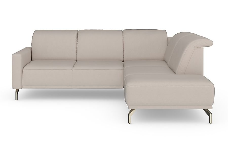 sit&more Ecksofa »Bailando L-Form«, wahlweise mit Kopfteilverstellung und V günstig online kaufen