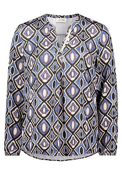 Cartoon Schlupfbluse Cartoon Casual-Bluse mit Muster günstig online kaufen