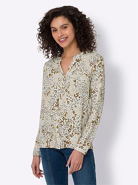 heine Klassische Bluse Jersey-Bluse günstig online kaufen