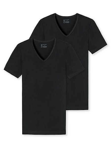 Schiesser T-Shirt 2PACK T-shirt unterziehshirt unterhemd kurzarm günstig online kaufen