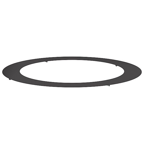 vidaXL Blumentopf Großer Metallpflanzer Schwarz Metall günstig online kaufen