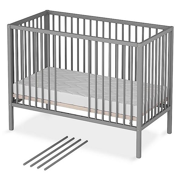 Sämann Babybett Babybett Sleepy 60x120 cm Matratze SleepPlus, höhenverstell günstig online kaufen