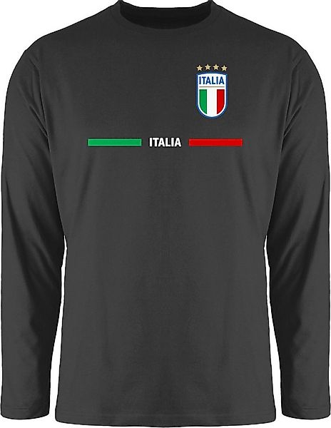 Shirtracer Rundhalsshirt Italien Trikot Wappen, Italia mit Stolz, Italienis günstig online kaufen