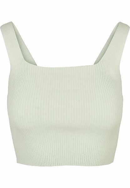 URBAN CLASSICS Muskelshirt "Urban Classics Damen Ladies Cropped Knit Top" 1 günstig online kaufen