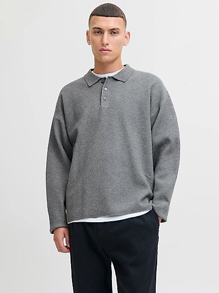 Jack & Jones Polokragenpullover "JPRBLABRADFORT KNIT POLO" günstig online kaufen