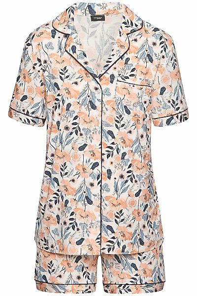 Vivance Dreams Umstandspyjama, 2 Stk. Schöner Allover-Print günstig online kaufen