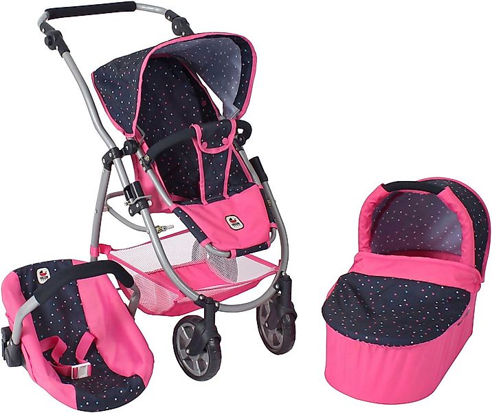 CHIC2000 Kombi-Puppenwagen Emotion 2.0, Konfetti, inkl. Babywanne, Sportwag günstig online kaufen