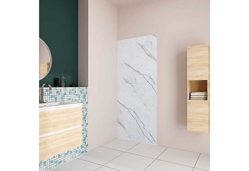 AICA Duschwand 3mm Duschrückwand PE-Aluminium Duschrückwände Verbundplatten günstig online kaufen