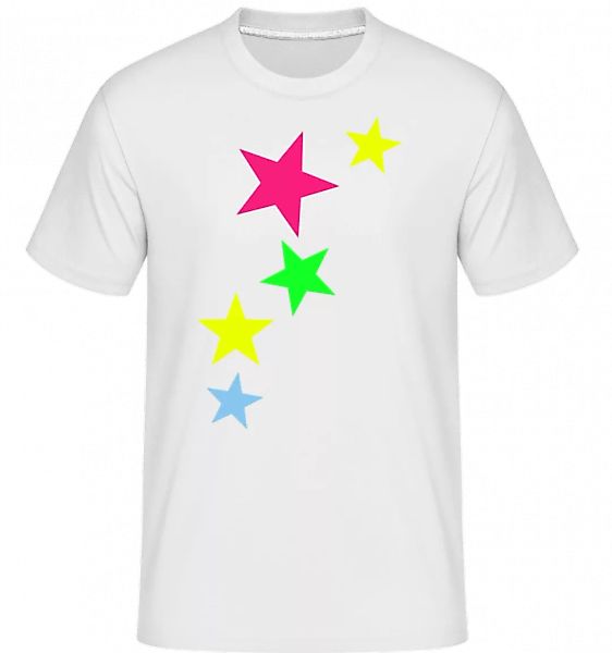 Bunte Sterne · Shirtinator Männer T-Shirt günstig online kaufen