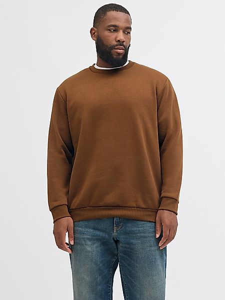 Jack & Jones PlusSize Sweatshirt "JJEBRADLEY SWEAT CREW NOOS PLS", mit Ripp günstig online kaufen