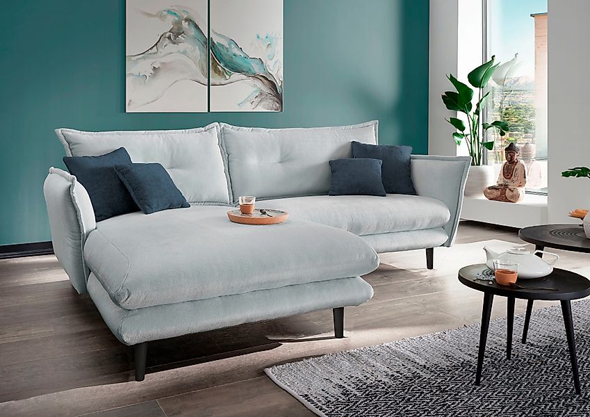 INOSIGN Ecksofa Lazio modernes Design, bequem, günstig online kaufen