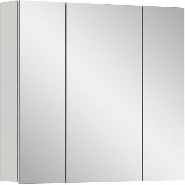 welltime Spiegelschrank "BIEL, TOPSELLER, Breite 82 cm, 3 Türen, 6 Einlegeb günstig online kaufen