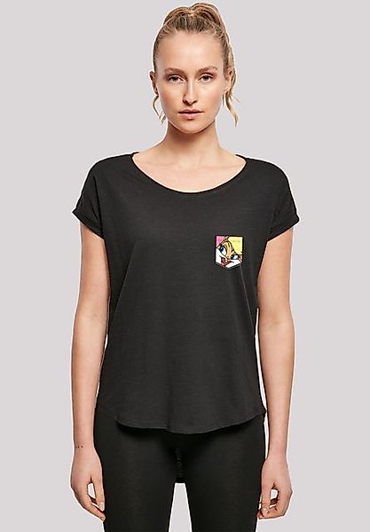 F4NT4STIC T-Shirt Looney Tunes Lola Bunny Face Faux Pocket Print günstig online kaufen