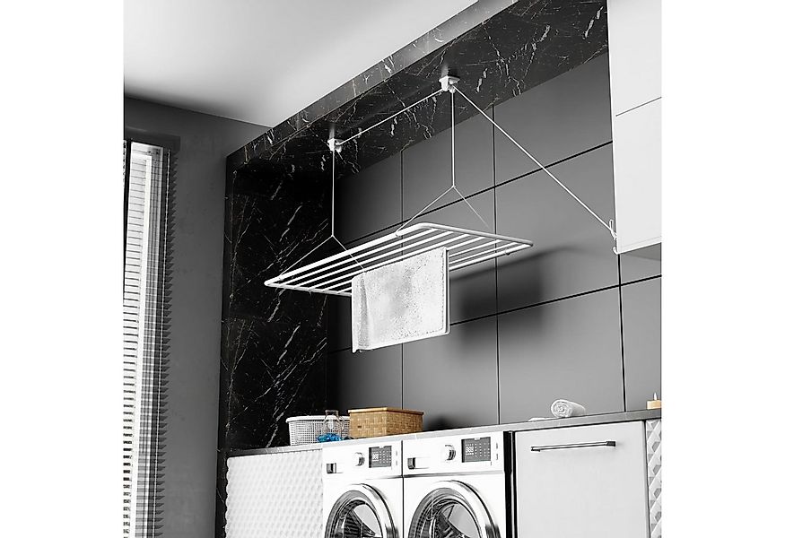 Erica Wäscheständer Decke, Hängender Wäschetrockner, Vertikal Zusammenklapp günstig online kaufen