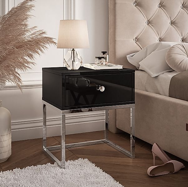Lookway Nachttisch BLANCO GLAMOUR auf einem günstig online kaufen