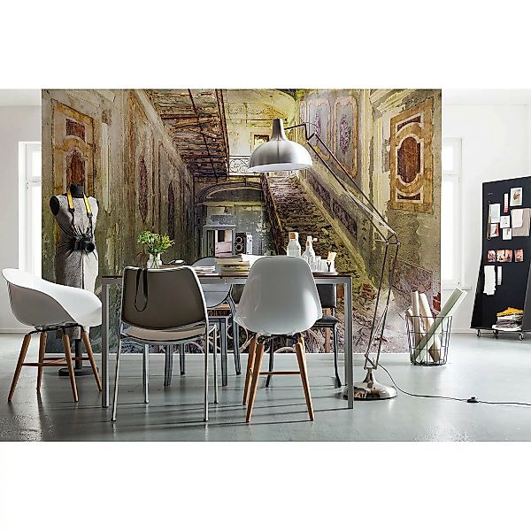 KOMAR Vlies Fototapete - Villa Poss - Größe 350 x 280 cm mehrfarbig günstig online kaufen