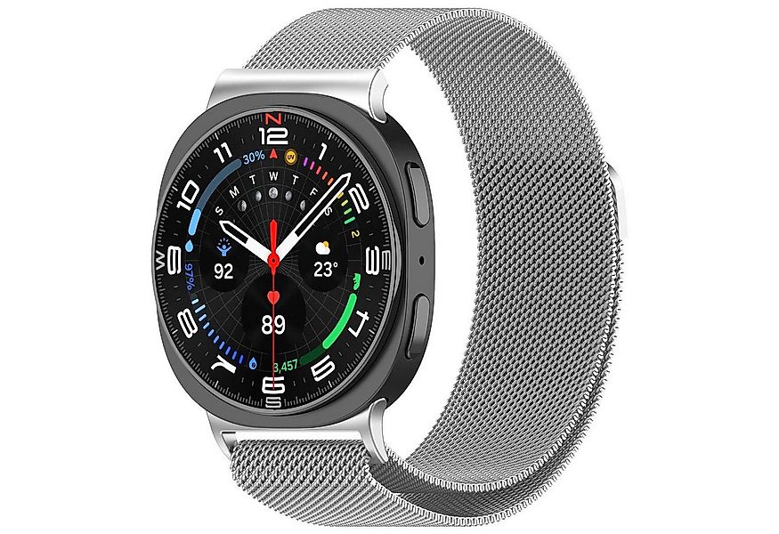 Wigento Smartwatch-Armband Für Samsung Galaxy Watch 8 / 8 Classic Milan Mag günstig online kaufen