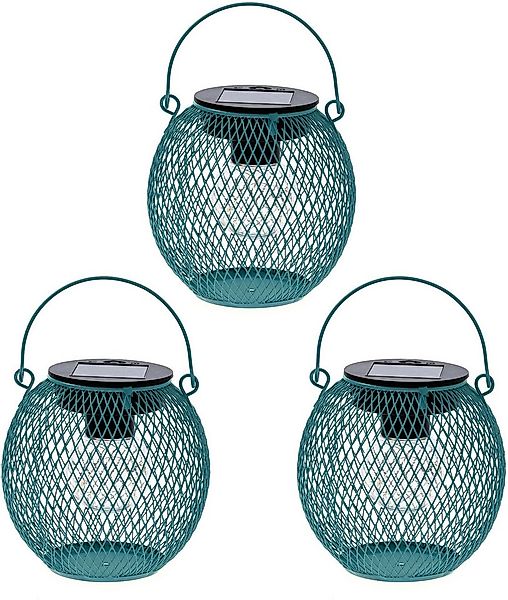 OTTO home LED Solarleuchte Aaddis, LED-Metalllaterne, 3er Set, Tageslichtse günstig online kaufen