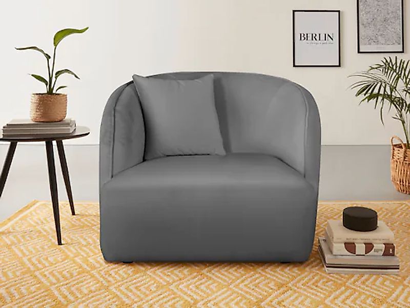 andas Sessel "Knautschzone", auch mit Bouclé-Bezug günstig online kaufen