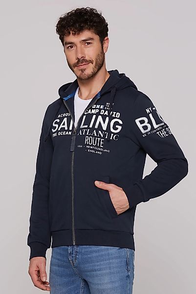 CAMP DAVID Kapuzensweatjacke, mit weicher Innenseite günstig online kaufen