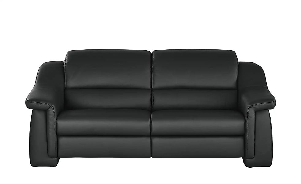 himolla Ledersofa  1501 ¦ schwarz ¦ Maße (cm): B: 202 H: 84 T: 106 Polsterm günstig online kaufen