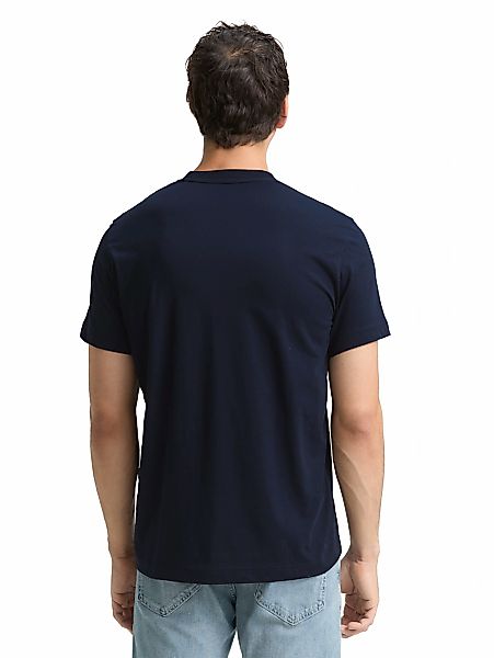 TOM TAILOR Print-Shirt "Tom Tailor Herren T-Shirt Frontprint" günstig online kaufen