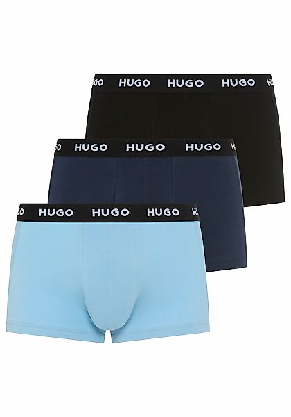 HUGO Underwear "TRUNK TRIPLET PACK" Packung, 3 Stk. mit Logoschriftzug auf günstig online kaufen