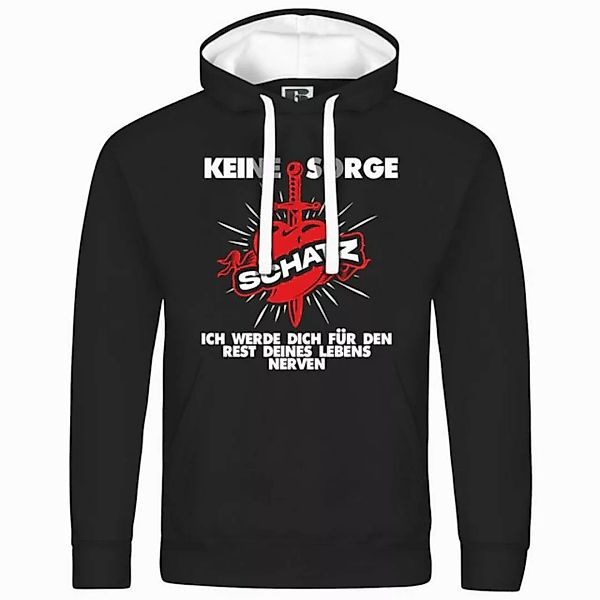 deinshirt Kapuzenpullover Herren Kapuzenpullover Keine Sorge Schatz Mit Pri günstig online kaufen