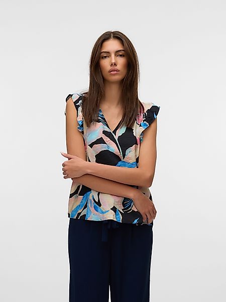 Vero Moda Blusentop VMJOSIE SL V-NECK günstig online kaufen