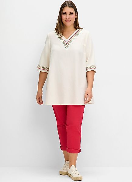 Sheego Klassische Bluse Tunika günstig online kaufen