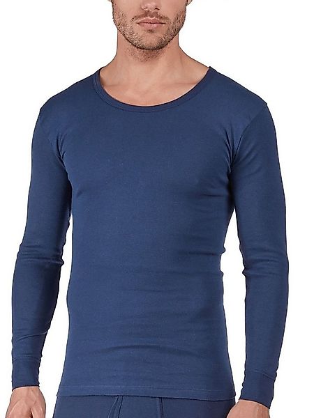 HUBER Unterhemd Herren Shirt langarm Cotton Fine Rib (Stück, 1-St) - günstig online kaufen