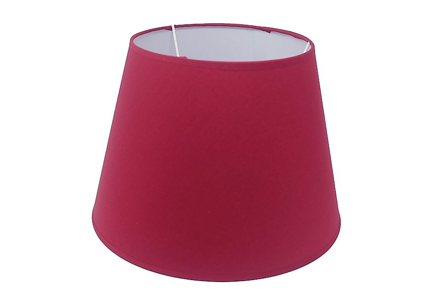 B&S Lampenschirm Lampenschirm kegelförmig aus Stoff H 23 x Ø 32.5 cm günstig online kaufen