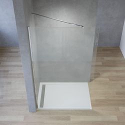 AQUABATOS Walk-in-Dusche Duschwand schwarz für Dusche günstig online kaufen