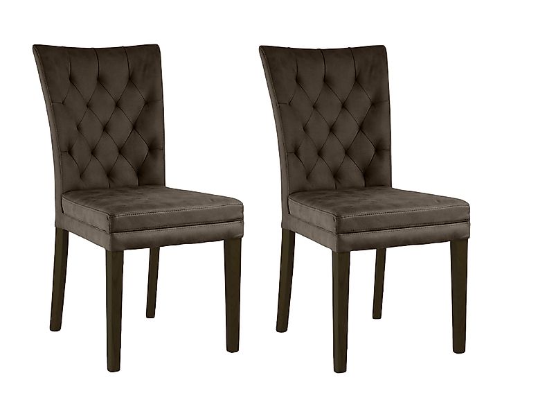 Home affaire 4-Fußstuhl »Colorado« (Set) 2 Stk.bequeme Polsterung, Gestell günstig online kaufen