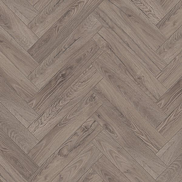 Kronoflooring Herringbone Laminat 8 mm Wasserfest Rutherford Oak günstig online kaufen