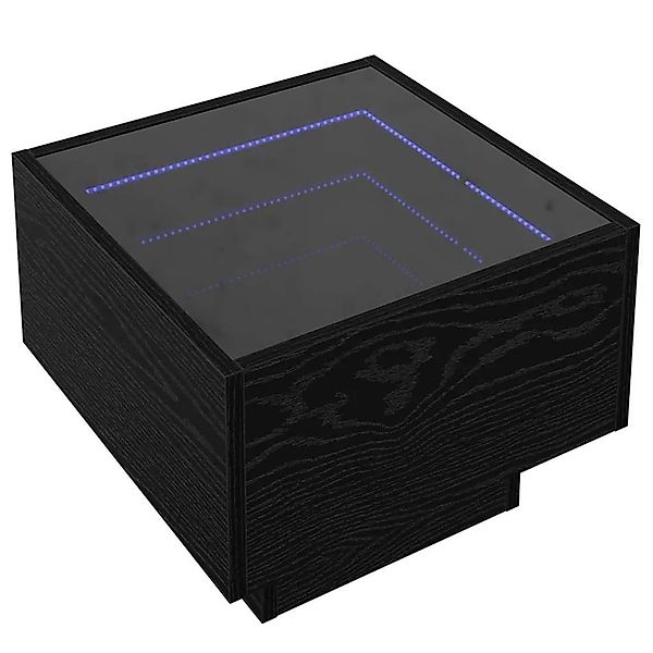 vidaXL Couchtisch Schwarz Eichen-Optik 40 x 40 x 30 cm Holzwerkstoff 879658 günstig online kaufen