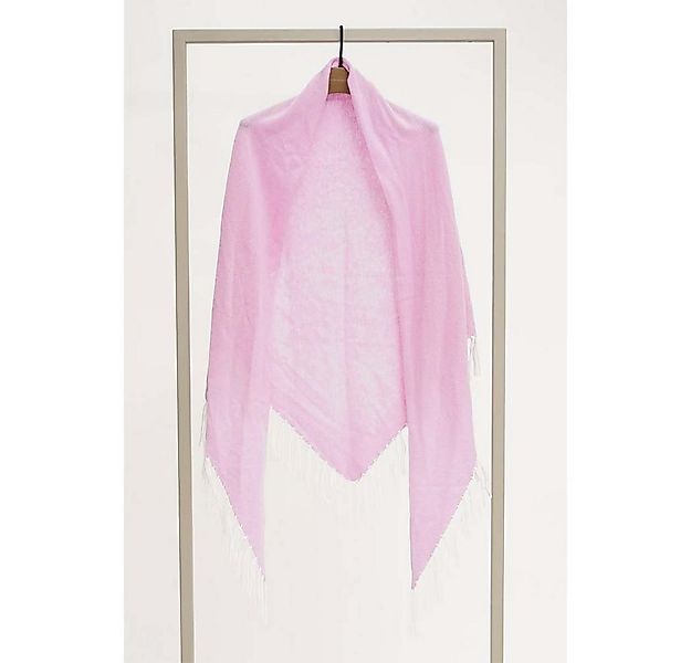 Herzensangelegenheit Dreieckstuch Dreieckstuch mit Fransen aus Wolle & Kasc günstig online kaufen