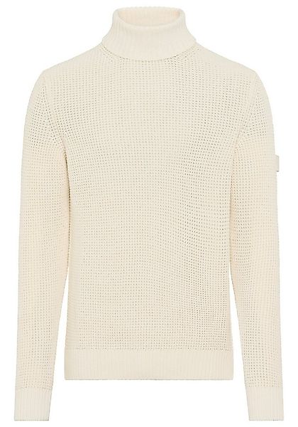 Joop Jeans Rollkragenpullover Hollio mit Strukturmuster günstig online kaufen