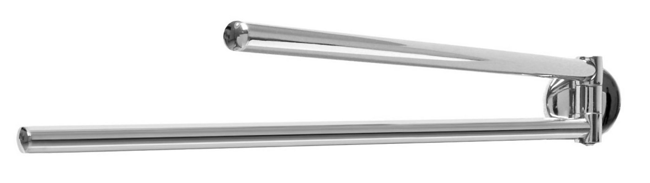 FACKELMANN Handtuchstange Doppel-Handtuchstange VISION, zweiarmiger Handtuc günstig online kaufen