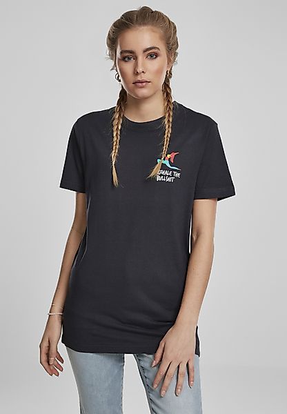 MisterTee Kurzarmshirt "MisterTee Damen Ladies Exhale Tee", (1 tlg.) günstig online kaufen