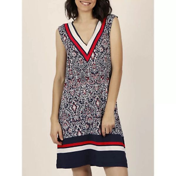 Admas  Kleider Ärmelloses Sommerkleid Navy Style günstig online kaufen