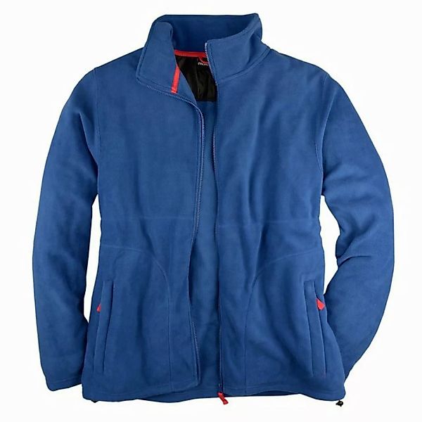 ABRAXAS Fleecejacke Große Größen Herren Fleecejacke blau Marc&Mark by Abrax günstig online kaufen