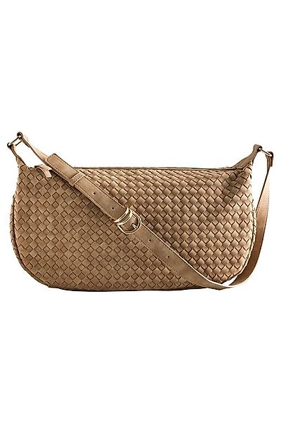 Next Umhängetasche Sling-Tasche aus Kunstveloursleder in Flechtoptik (1-tlg günstig online kaufen