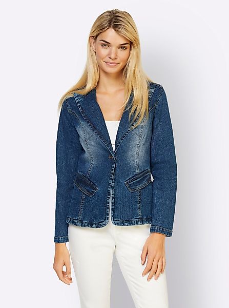 heine Blusenblazer Jeansblazer günstig online kaufen