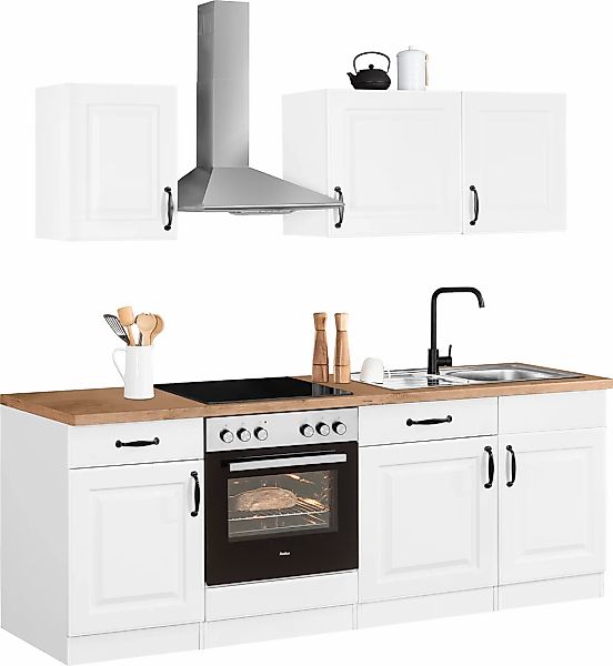 wiho Küchen Küchenzeile "Erla, TOPSELLER" ohne E-Geräte, Breite 220 cm günstig online kaufen